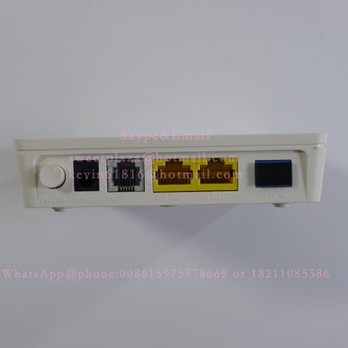 Huawei GPON ONT HG8321R, optical input class C plus, 2 FE LAN ports 1 telephone port router function