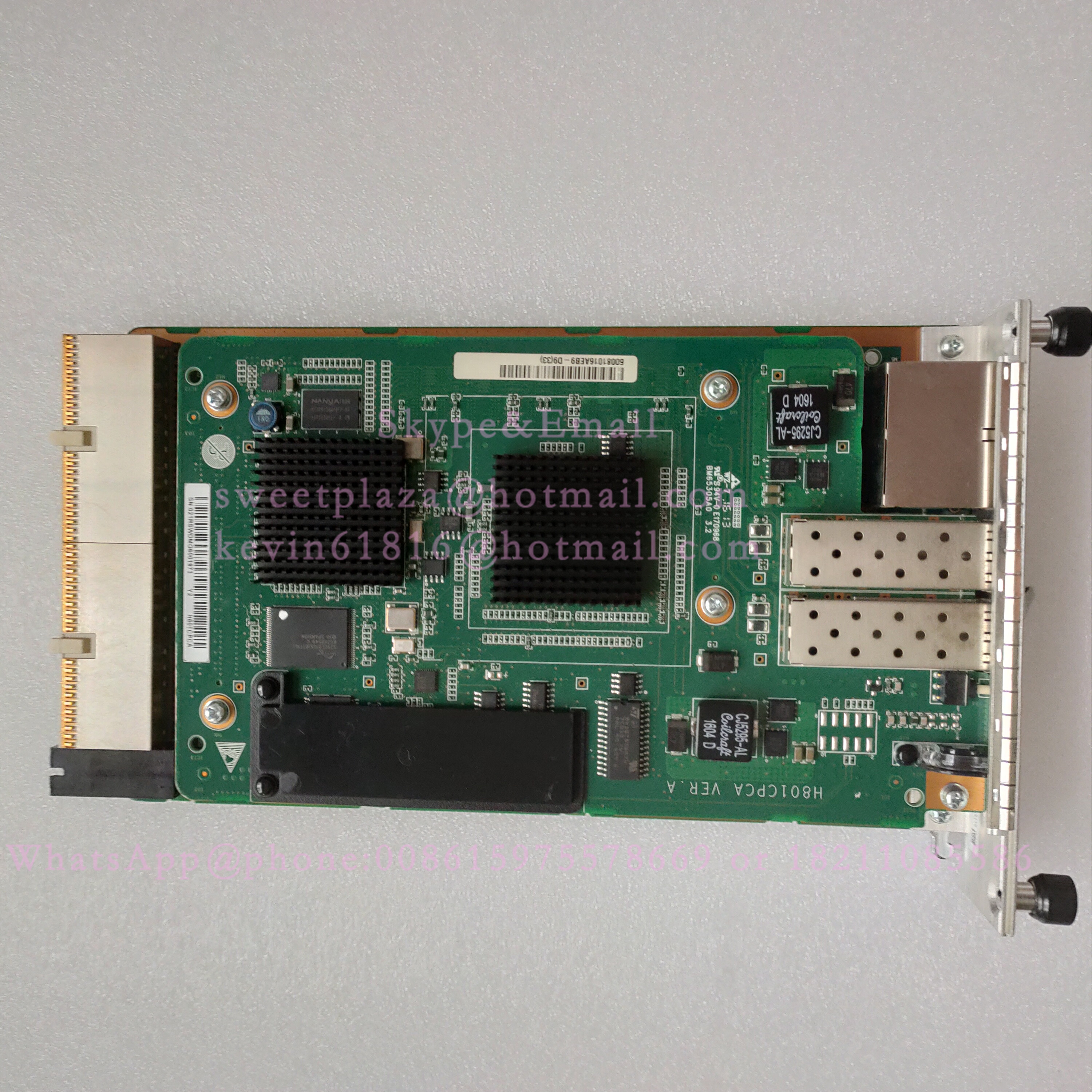 Huawei Board Mcud G Uplink And Control Module With Sfp Modules