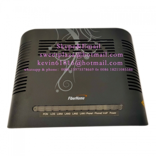 FiberHome Gpon optical network terminal AN5506-04 B5G 4GE lan +2 tel ports, supports SIP portocol