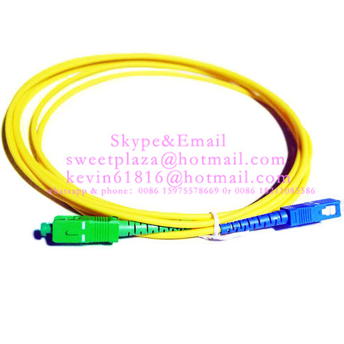 0.5 m fiber optical patch cord cables with SC/APC-SC/UPC Connector