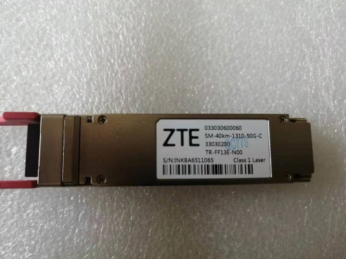 ZTE 50G 1310nm 40km module single model QSFP+ port transceiver