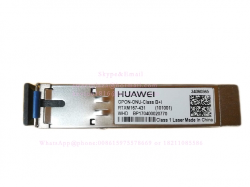 Original Huawei RTXM167-431 GPON ONU, single model SFP module, single SC port