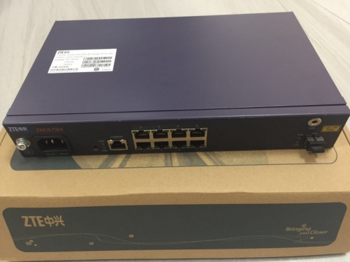 ZTE ZXA10 F804/8FE-G GPON ONU with 8 Ethernet ports switch F804-8 optical network terminal