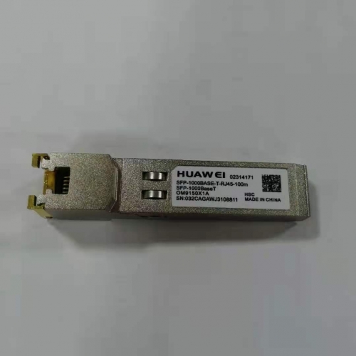 SFP to RJ-45 copper port converter, GE Ethernet module huawei