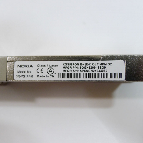 Nokia XGSPON or GPON SFP-DD B+ module Alcatel lucent 3FE47581AFAA