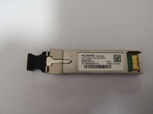 original huawei 10G module 10km,10G-1310nm-10km-SM-SFP+, single mode SFP transceiver with SFP+ port, high speed, double LC ports