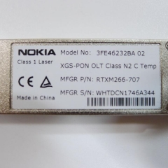 Nokia XFP port XGS-PON OLT Class N2 C Temp module 3FE46232BA