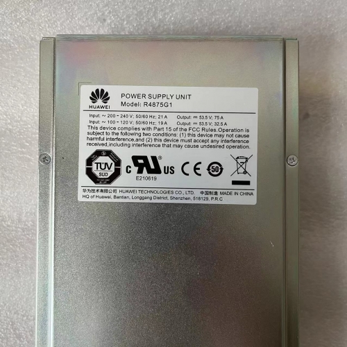 9 into new R4875G1 rectifier module from ETP48100, communication power 53V / 56A original HUAWEI