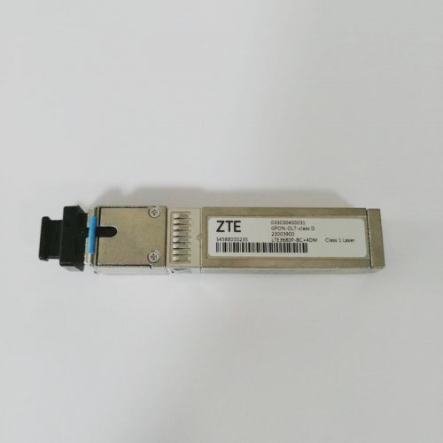 Original NEW ZTE GPON OLT CLASS D module LTE3680P-BC+4DM single mode SFP transceiver use for PON Board 033030400031