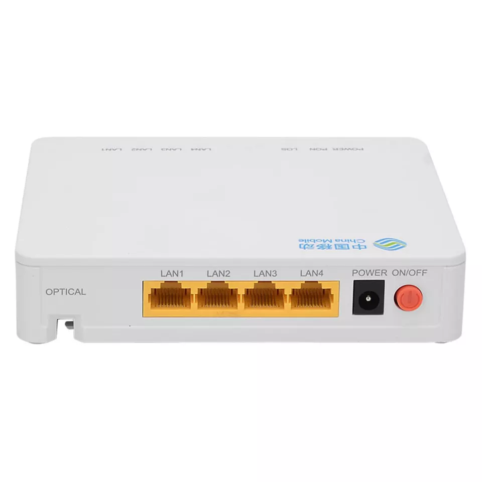 Original ZTE ZXHN F633 F633ZA GPON ONU, 1GE+3FE LAN ports, English setup interface