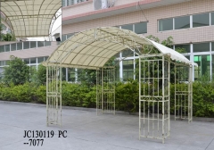 Large Metal Iron Garden Pavilion (With Canvas) JC130119