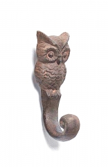 Cast Iron Wall Hook-OWL