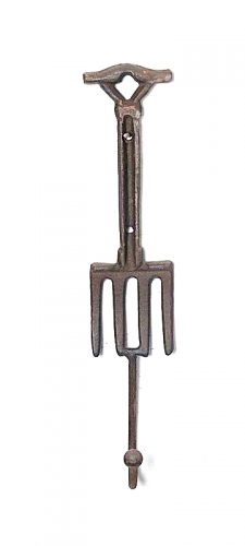 Cast Iron Wall Hook-PITCHFORK