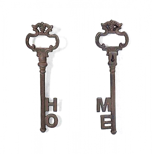 CAST IRON KEY DECORATION