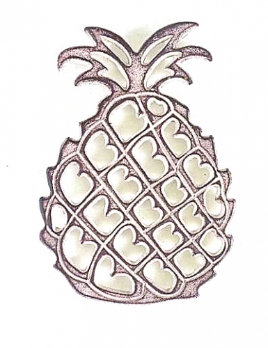 IRON PINEAPPLE TRIVET