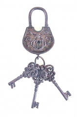 IRON DéCOR LOCK W/KEYS