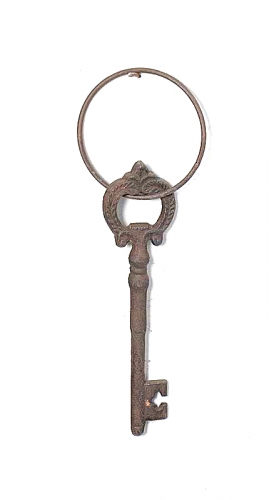 CAST IRON DECORATION KEY