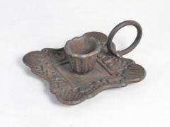 CAST IRON CANDLE HOLDER