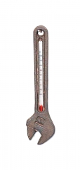 CAST IRON SPANNER THERMOMETER