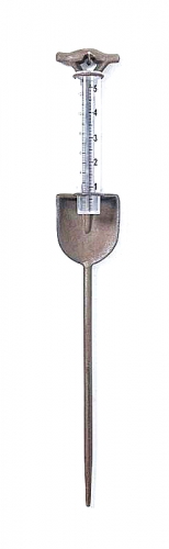 CAST IRON GARDEN STICK WITH RANI GAUGE