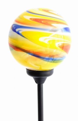 Decorative Handmade Glass Garden Solar Lights - BALL