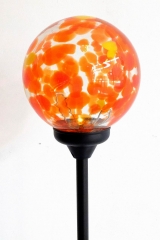 Decorative Handmade Glass Garden Solar Lights - BALL