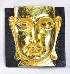 Buddha Head Statue Decorative Wall Hanging