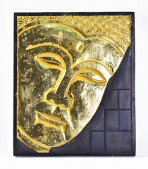 Buddha Head Statue Decorative Wall Hanging