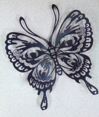 Metal Butterfly Wall Art