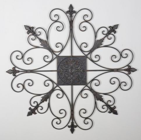 Decorative Wrought Iron Metal Wall Decor