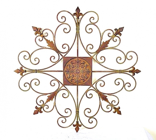 Decorative Wrought Iron Metal Wall Decor