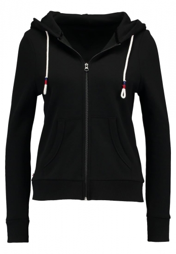 women Embroidered logo zip-up Sweatshirt