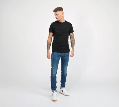 MDI0351579 Men Cotton Crewneck Tee