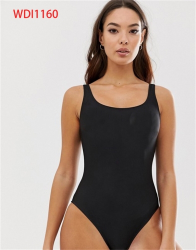 2019 fashion casual sports sexy one-piece ladies swimsuit