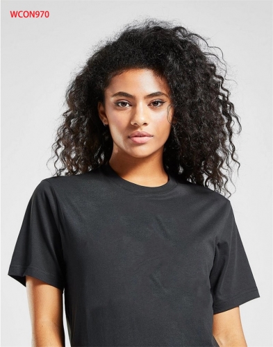 2019 new fashion casual sports cotton ladies round neck T-shirt