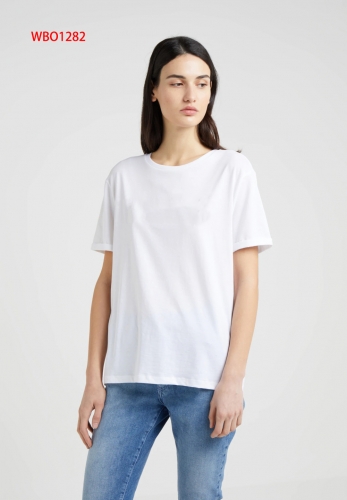 2019 fashion casual sports cotton ladies round neck T-shirt