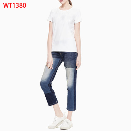 Women's clothes pure cotton Tshirt 0351380