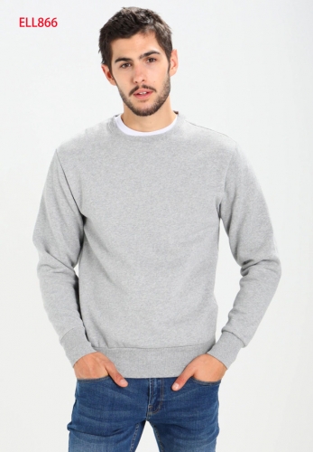 2018 autumn and winter fashion casual sports cotton round neck men's sweater