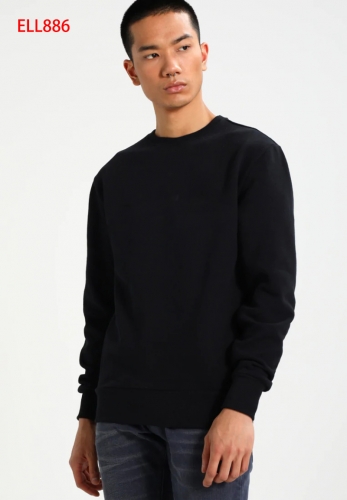 2018 fashion casual sports cotton round neck men's sweater