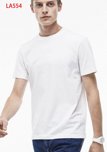 Fashion casual sports men's round neck cotton print T-shirt