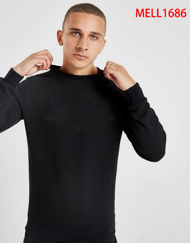 Men fashion casual sports cotton warm Sweatshirt