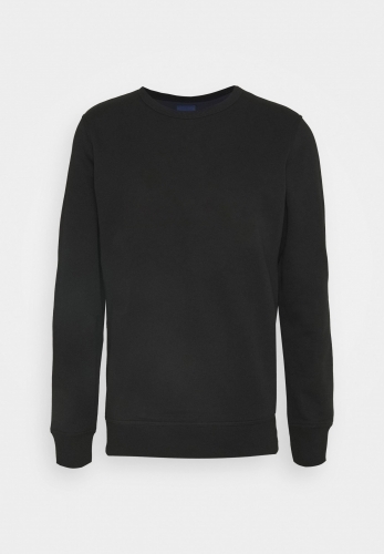 Men's embroidered velvet sweater