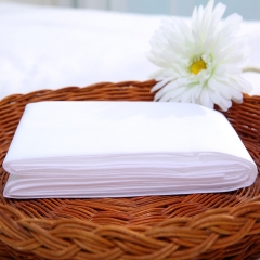 Hot Sell White Soft Anti-dirty Non-Woven Travel Use Disposable Bed Sheet