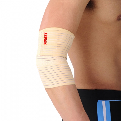 Elastic compression elbow sleeve