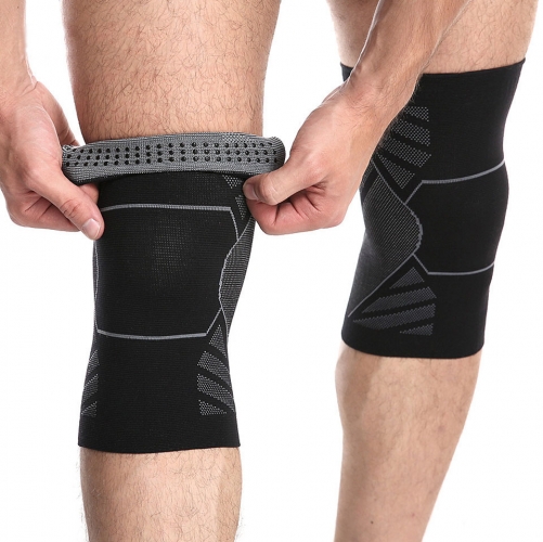 Nylon Elastic Sports Knee Pads Breathable Support Knee Brace