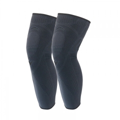 Unisex Basketball Cycling Sport Football Knitted Full Leg Sleeves Long Compression Knee Sleeves