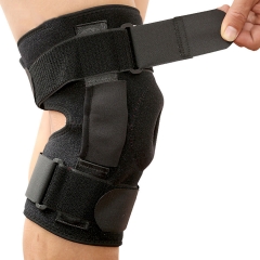 Hinged Neoprene Knee Support Brace with Steel Plate Support