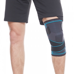 Custom Nylon Knee Brace Sleeves Compression Sleeve Support For Sports