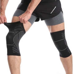 Wholesale Athletics Basketball Leg Pain Relief Compression Knee Sleeve Support For Running