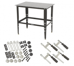 Heavy-Duty Welding Fabrication Table with Fix-Up Kit